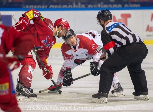 Photo hockey match Grenoble  - Mulhouse le 15/11/2019