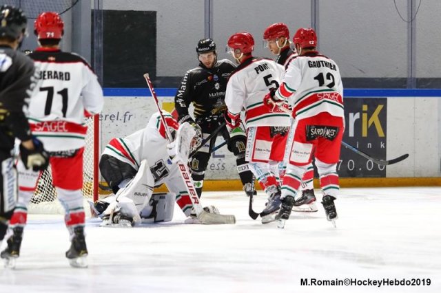 Photo hockey match Rouen - Anglet le 15/11/2019