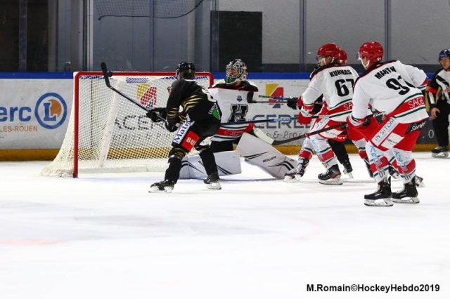 Photo hockey match Rouen - Anglet le 15/11/2019