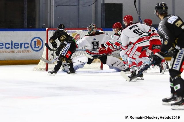 Photo hockey match Rouen - Anglet le 15/11/2019