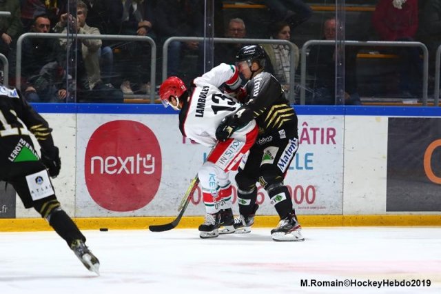 Photo hockey match Rouen - Anglet le 15/11/2019