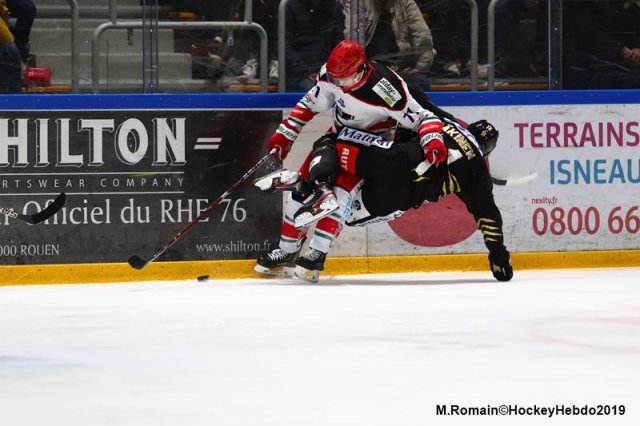 Photo hockey match Rouen - Anglet le 15/11/2019