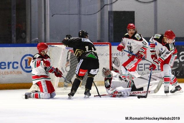 Photo hockey match Rouen - Anglet le 15/11/2019