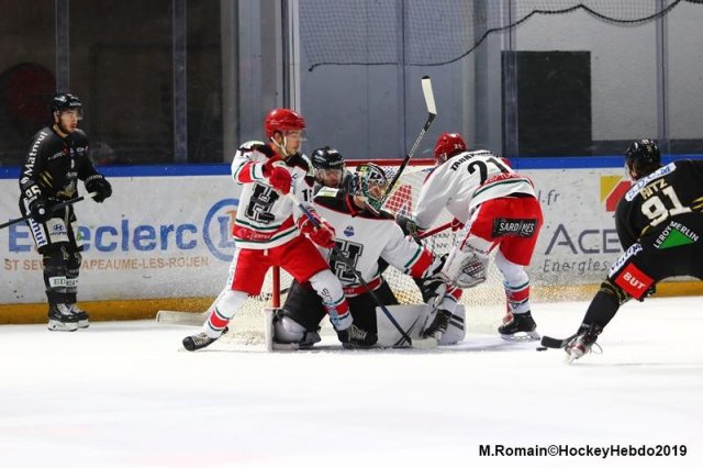 Photo hockey match Rouen - Anglet le 15/11/2019