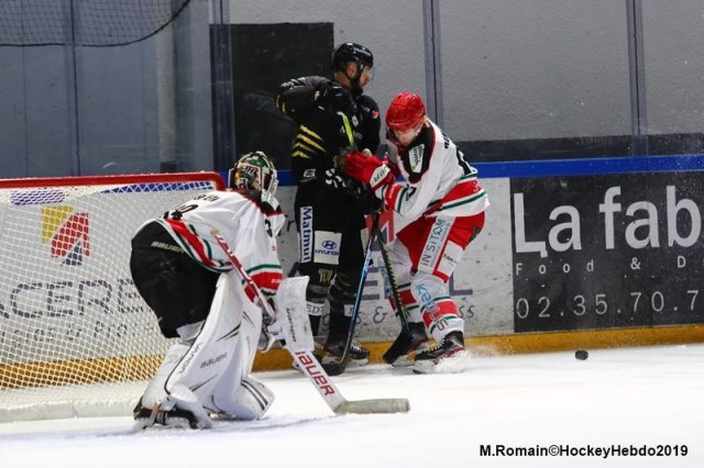 Photo hockey match Rouen - Anglet le 15/11/2019