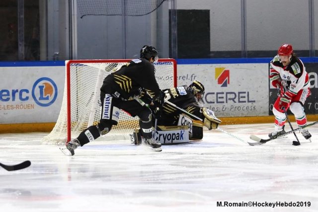 Photo hockey match Rouen - Anglet le 15/11/2019