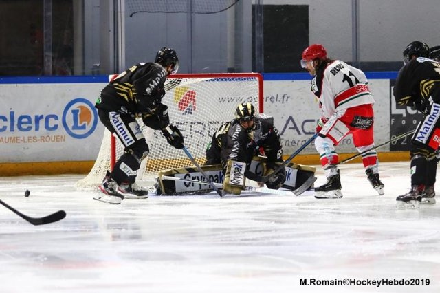 Photo hockey match Rouen - Anglet le 15/11/2019