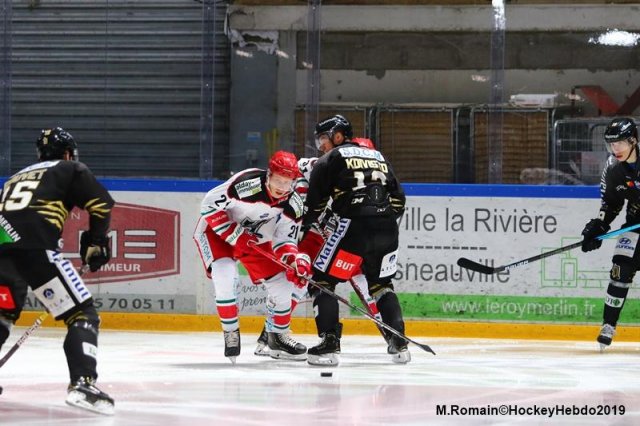 Photo hockey match Rouen - Anglet le 15/11/2019