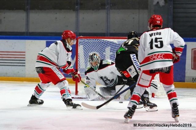 Photo hockey match Rouen - Anglet le 15/11/2019