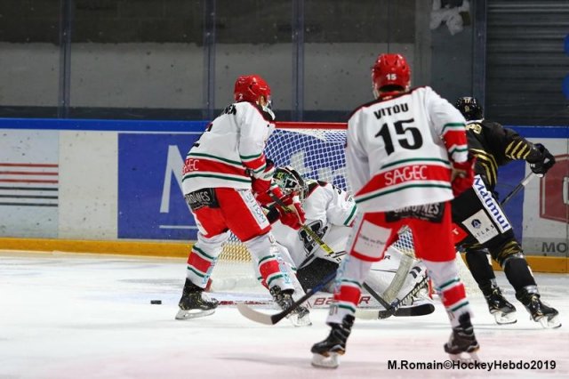 Photo hockey match Rouen - Anglet le 15/11/2019