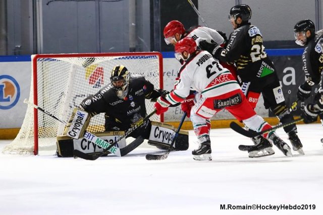 Photo hockey match Rouen - Anglet le 15/11/2019