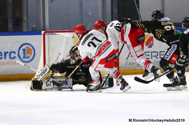 Photo hockey match Rouen - Anglet le 15/11/2019