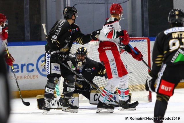 Photo hockey match Rouen - Anglet le 15/11/2019