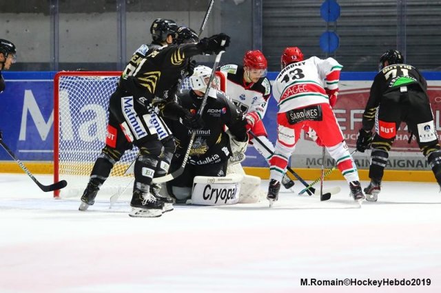 Photo hockey match Rouen - Anglet le 15/11/2019