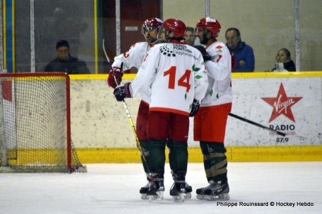 Photo hockey match Dijon  - Cergy-Pontoise II le 16/11/2019