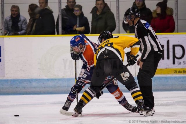 Photo hockey match Clermont-Ferrand - Strasbourg  le 16/11/2019