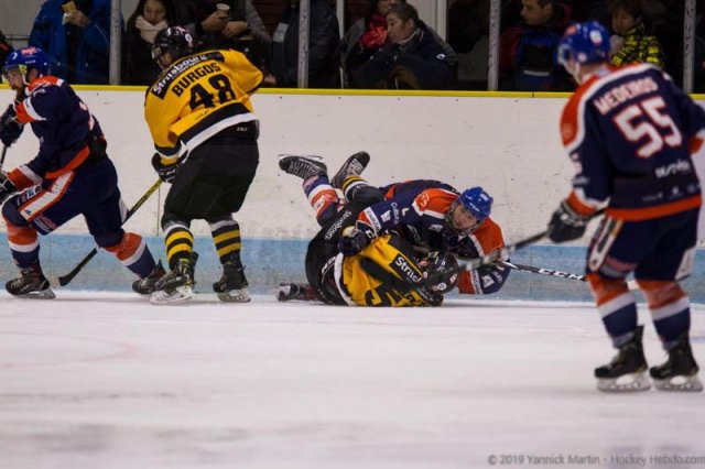 Photo hockey match Clermont-Ferrand - Strasbourg  le 16/11/2019
