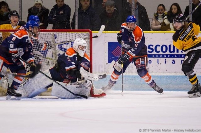 Photo hockey match Clermont-Ferrand - Strasbourg  le 16/11/2019