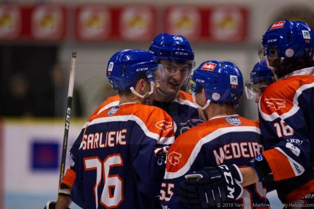 Photo hockey match Clermont-Ferrand - Strasbourg  le 16/11/2019