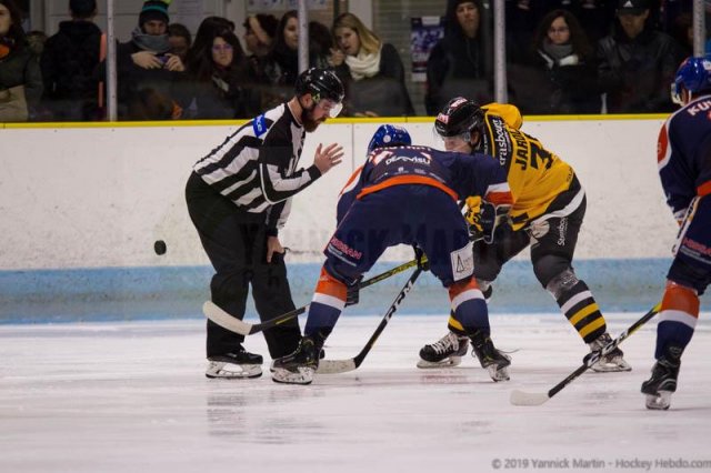 Photo hockey match Clermont-Ferrand - Strasbourg  le 16/11/2019