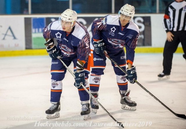 Photo hockey match Montpellier  - Cergy-Pontoise le 16/11/2019