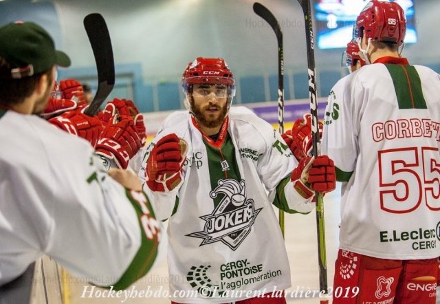 Photo hockey match Montpellier  - Cergy-Pontoise le 16/11/2019