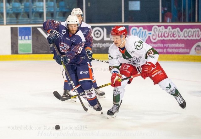 Photo hockey match Montpellier  - Cergy-Pontoise le 16/11/2019