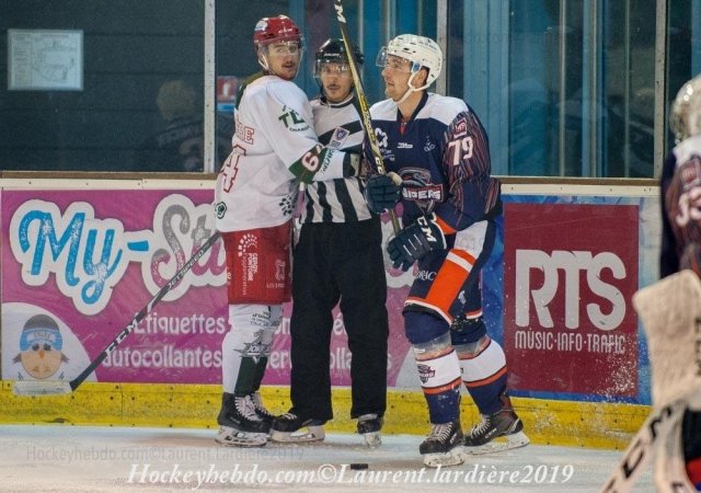 Photo hockey match Montpellier  - Cergy-Pontoise le 16/11/2019