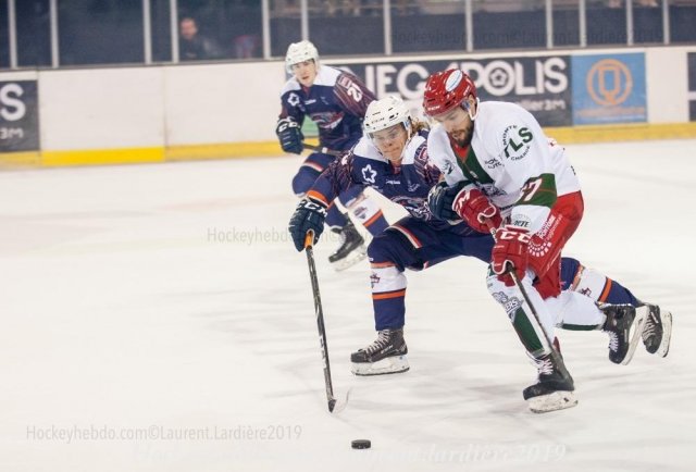 Photo hockey match Montpellier  - Cergy-Pontoise le 16/11/2019
