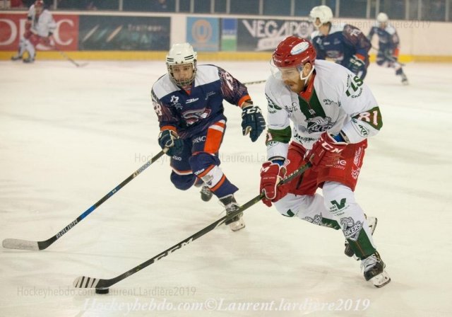 Photo hockey match Montpellier  - Cergy-Pontoise le 16/11/2019