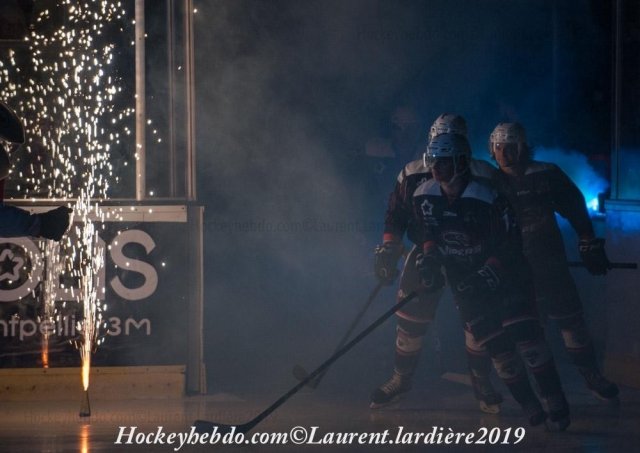 Photo hockey match Montpellier  - Cergy-Pontoise le 16/11/2019