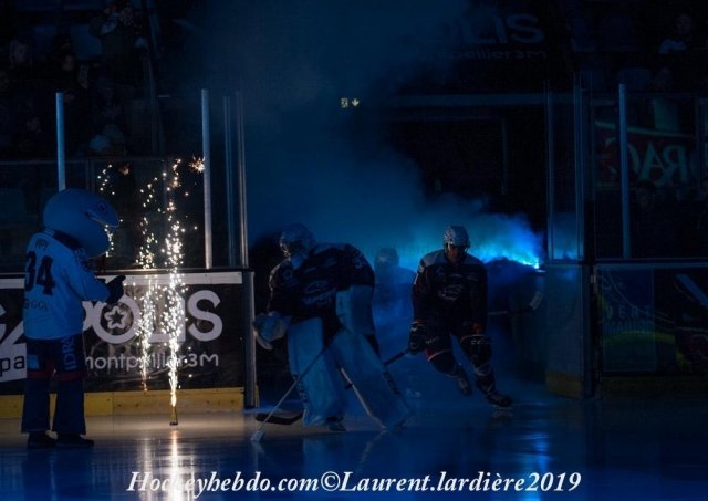 Photo hockey match Montpellier  - Cergy-Pontoise le 16/11/2019