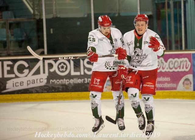 Photo hockey match Montpellier  - Cergy-Pontoise le 16/11/2019