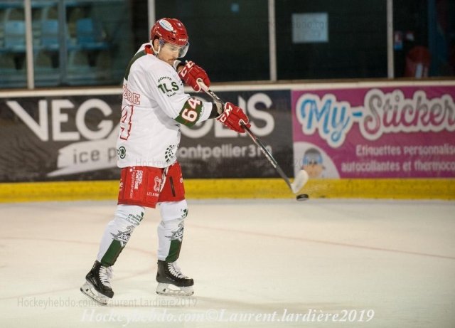 Photo hockey match Montpellier  - Cergy-Pontoise le 16/11/2019