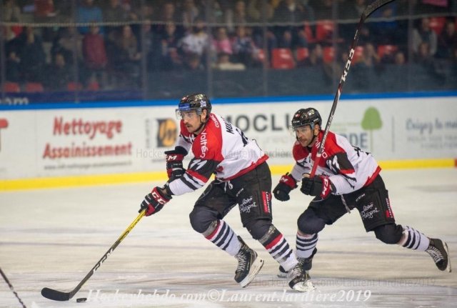 Photo hockey match Grenoble  - Bordeaux le 17/11/2019
