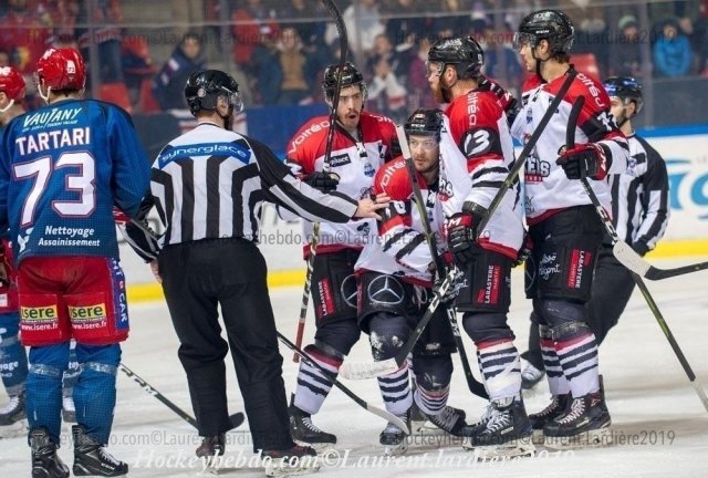 Photo hockey match Grenoble  - Bordeaux le 17/11/2019