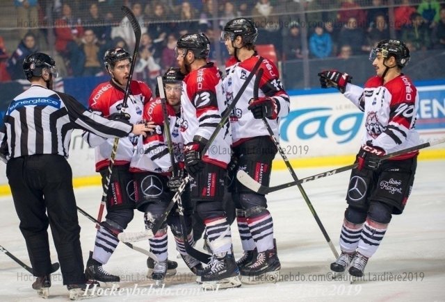 Photo hockey match Grenoble  - Bordeaux le 17/11/2019