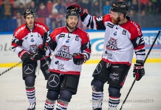 Photo hockey match Grenoble  - Bordeaux le 17/11/2019