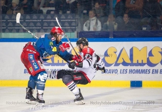 Photo hockey match Grenoble  - Bordeaux le 17/11/2019