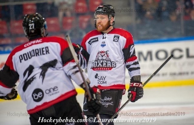 Photo hockey match Grenoble  - Bordeaux le 17/11/2019