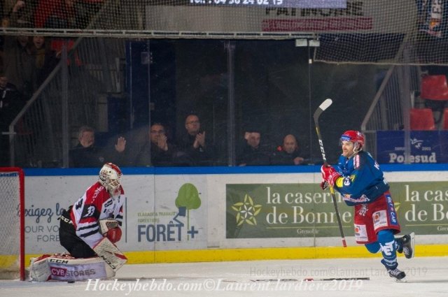 Photo hockey match Grenoble  - Bordeaux le 17/11/2019