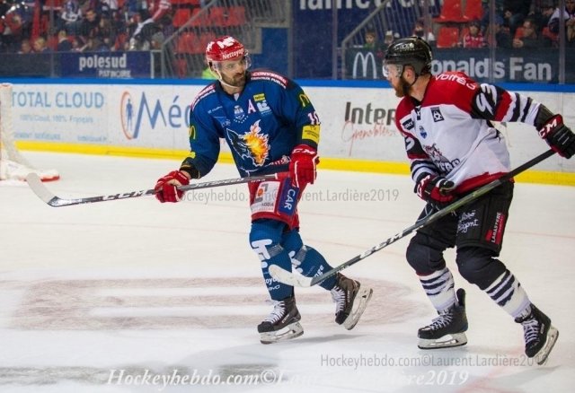 Photo hockey match Grenoble  - Bordeaux le 17/11/2019
