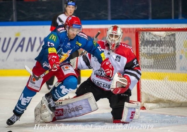 Photo hockey match Grenoble  - Bordeaux le 17/11/2019