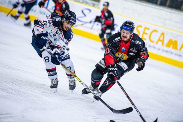 Photo hockey match Chamonix  - Angers  le 19/11/2019