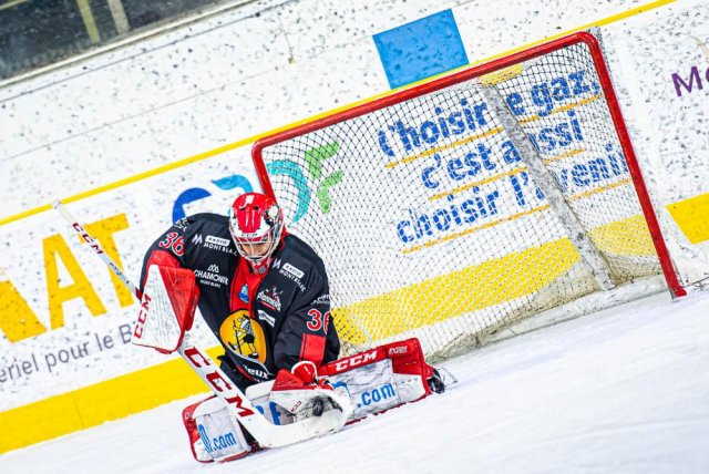 Photo hockey match Chamonix  - Angers  le 19/11/2019