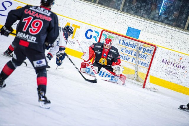 Photo hockey match Chamonix  - Angers  le 19/11/2019