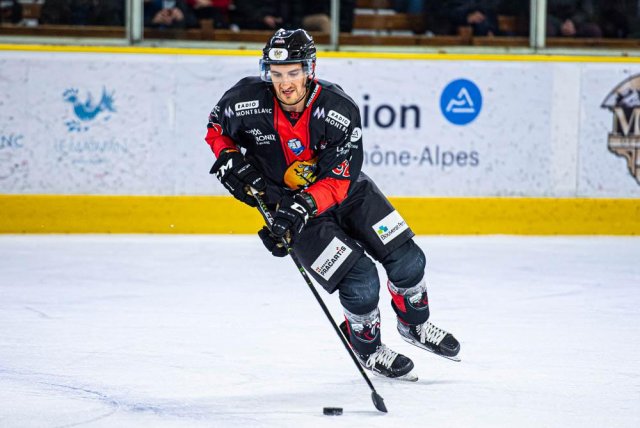 Photo hockey match Chamonix  - Angers  le 19/11/2019