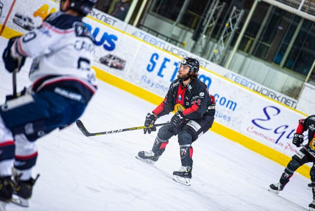 Photo hockey match Chamonix  - Angers  le 19/11/2019