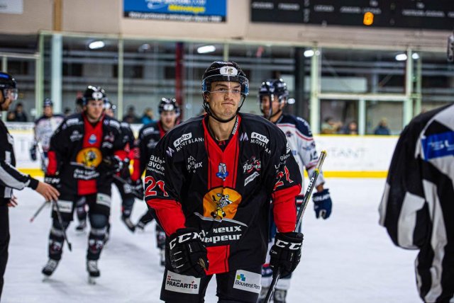 Photo hockey match Chamonix  - Angers  le 19/11/2019