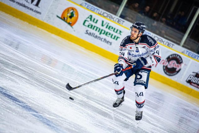 Photo hockey match Chamonix  - Angers  le 19/11/2019